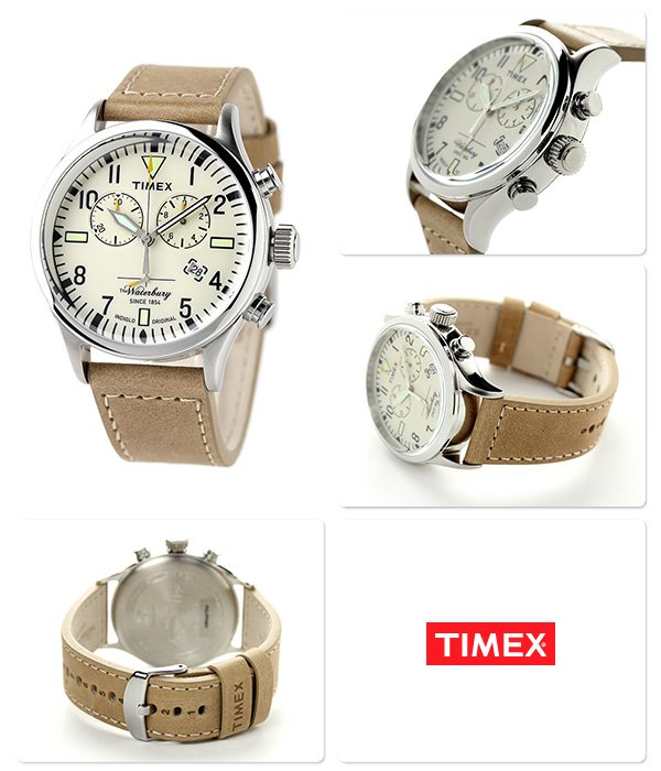 Oiritaly Watch Quartz Unisex Timex Waterbury Chrono Watches